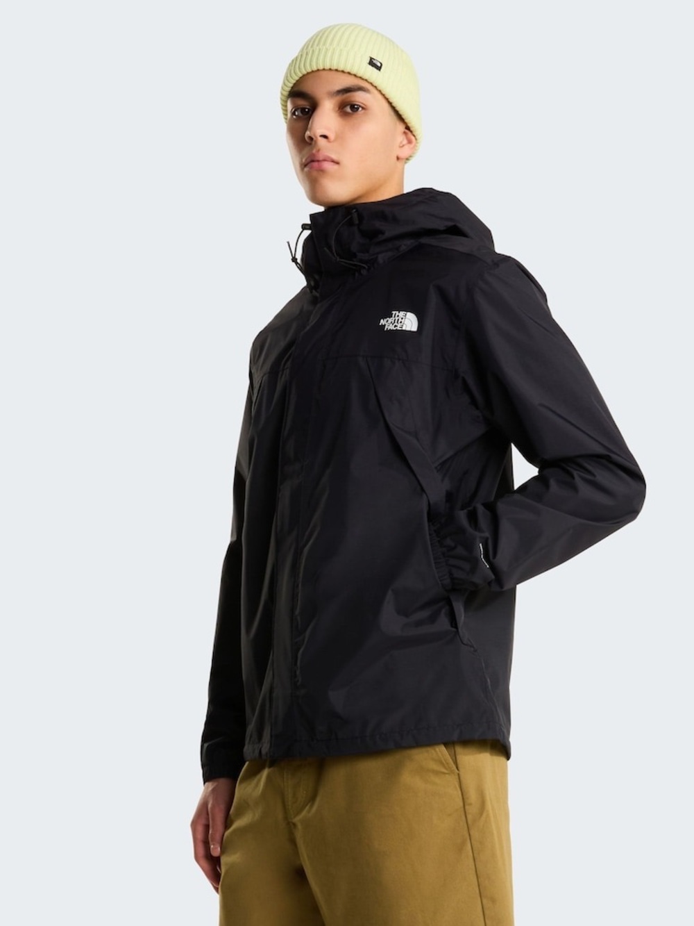 The North Face Men’s Black Antora weatherproof Dryvent Hooded Jacket Size M